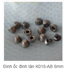 Đinh ốc đinh tán - Công Ty TNHH Trang Sức Và Phụ Kiện Đăng Triều